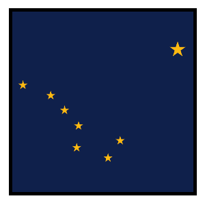 Alaska flag icon